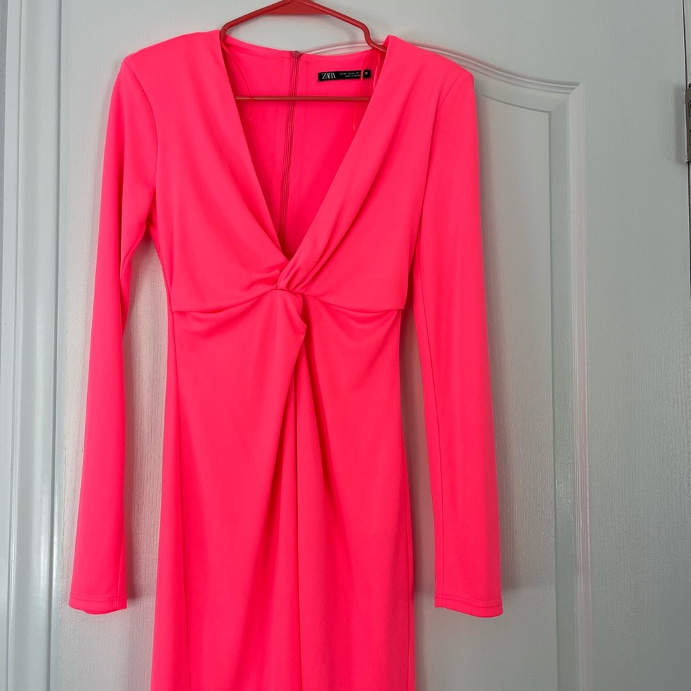 Zara pink dress